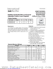 5962F1023502KXA datasheet pdf International Rectifier