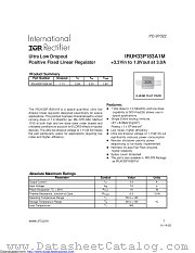 IRUH33P183A1M datasheet pdf International Rectifier