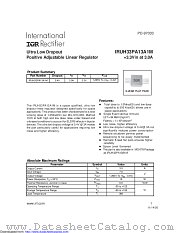 IRUH33PA13A1M datasheet pdf International Rectifier