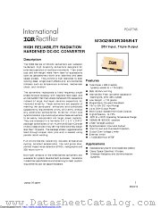 M3G2803R305R4T datasheet pdf International Rectifier