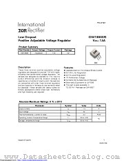 OM186SRM datasheet pdf International Rectifier
