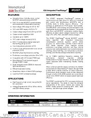 IR3557 datasheet pdf International Rectifier