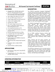 IR3579AMTRPBF datasheet pdf International Rectifier