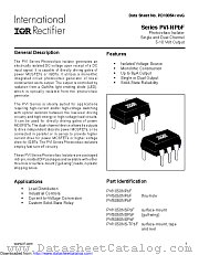 PVI5080NSPBF datasheet pdf International Rectifier