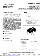PVT312PBF datasheet pdf International Rectifier