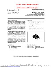PVY117 datasheet pdf International Rectifier