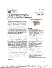 SBB501S datasheet pdf International Rectifier