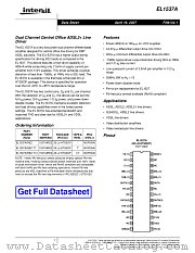 EL1537A datasheet pdf Intersil
