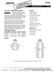 EL2002 datasheet pdf Intersil