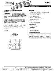 EL4451 datasheet pdf Intersil