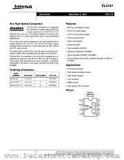 EL5181 datasheet pdf Intersil