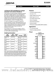 EL5325A datasheet pdf Intersil