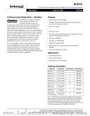 EL6215 datasheet pdf Intersil