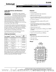 EL6296 datasheet pdf Intersil