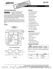 EL7761 datasheet pdf Intersil