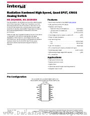 HS-201HSEH datasheet pdf Intersil
