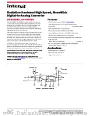 HS-565BEH datasheet pdf Intersil