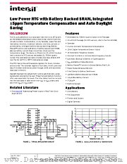 ISL12022M datasheet pdf Intersil