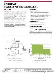 ISL15100 datasheet pdf Intersil