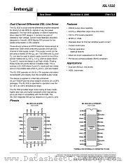 ISL1532 datasheet pdf Intersil