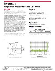 ISL1550 datasheet pdf Intersil