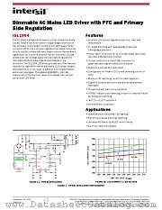 ISL1904 datasheet pdf Intersil