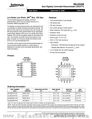 ISL22426 datasheet pdf Intersil