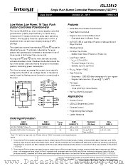 ISL22512 datasheet pdf Intersil