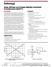 ISL23428 datasheet pdf Intersil