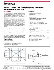 ISL23448 datasheet pdf Intersil