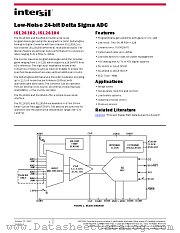 ISL26102 datasheet pdf Intersil