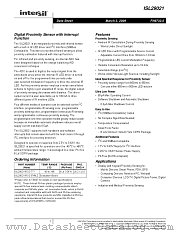 ISL29021 datasheet pdf Intersil
