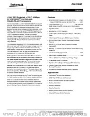 ISL3159E datasheet pdf Intersil