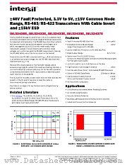 ISL32437E datasheet pdf Intersil