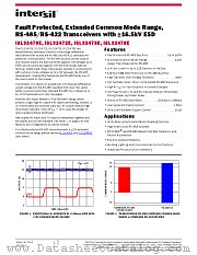 ISL32475E datasheet pdf Intersil