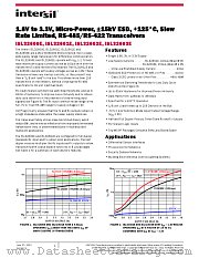 ISL32602E datasheet pdf Intersil