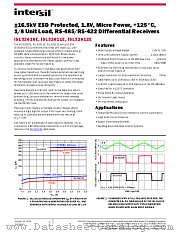 ISL32612E datasheet pdf Intersil