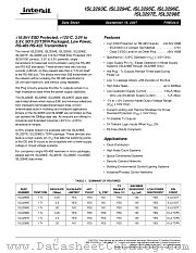 ISL3297E datasheet pdf Intersil