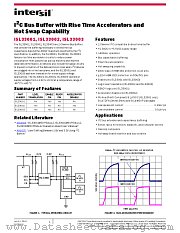 ISL33001 datasheet pdf Intersil