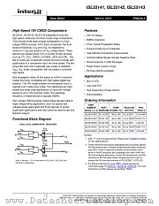 ISL55141 datasheet pdf Intersil