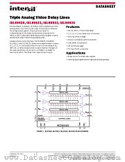 ISL59923 datasheet pdf Intersil