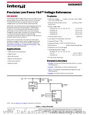 ISL60002BAH333 datasheet pdf Intersil
