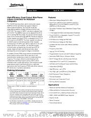 ISL6236 datasheet pdf Intersil