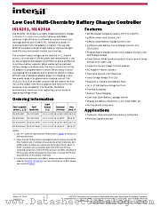 ISL6251A datasheet pdf Intersil