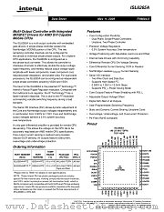 ISL6265A datasheet pdf Intersil