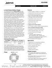 ISL6292B datasheet pdf Intersil