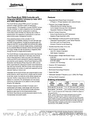 ISL6313B datasheet pdf Intersil