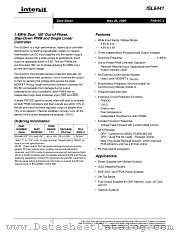 ISL6441 datasheet pdf Intersil
