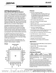 ISL6537 datasheet pdf Intersil