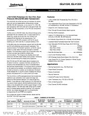 ISL41334 datasheet pdf Intersil